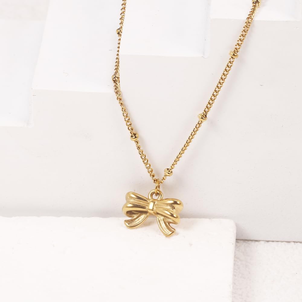 ETERNAL BOW NECKLACE