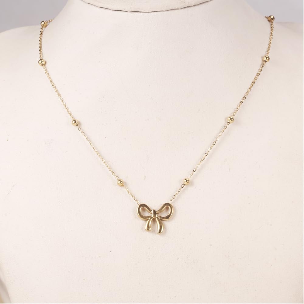 ETERNAL BOW NECKLACE