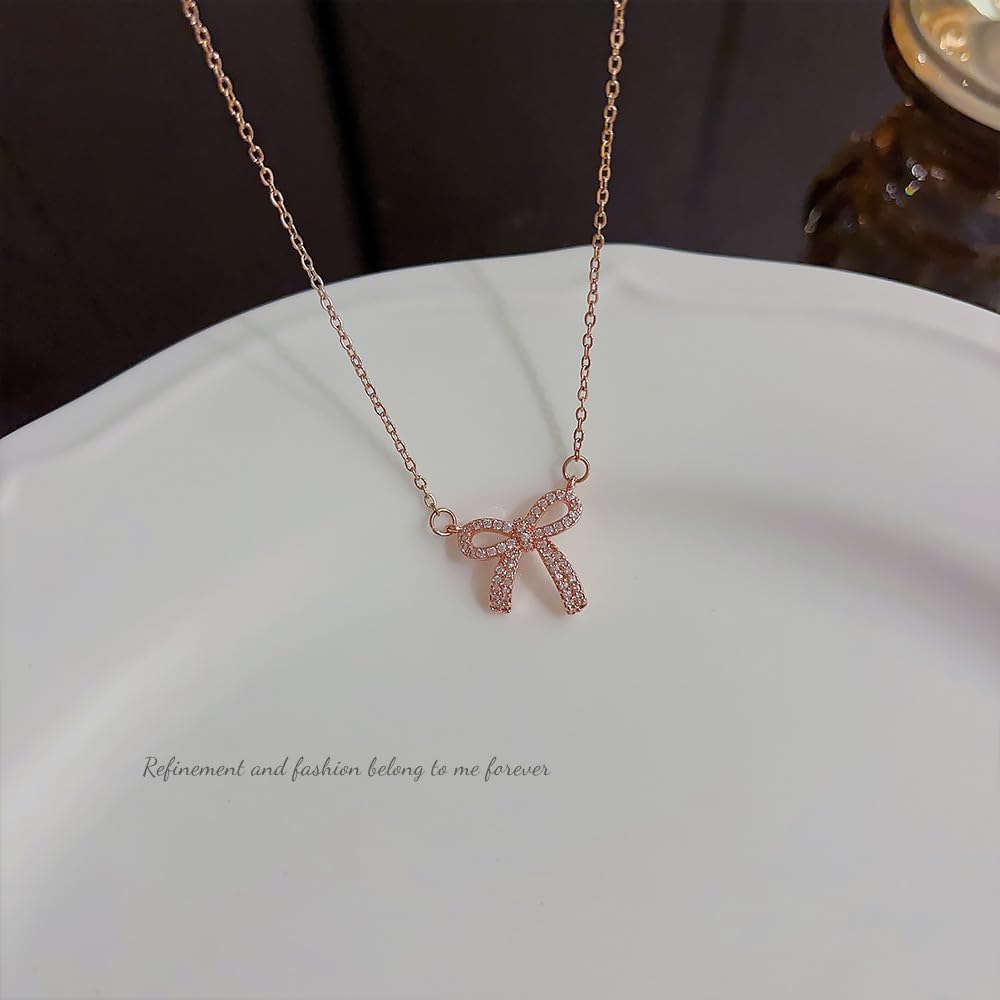 ETERNAL BOW NECKLACE