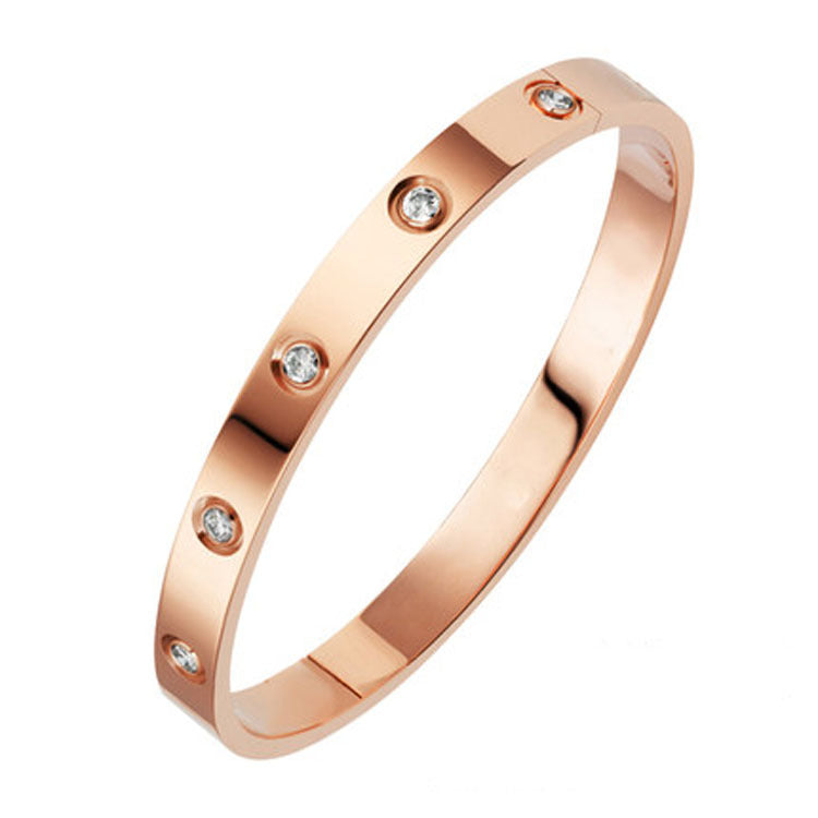 ETERNITY LINK ZIRCONIUM ROSE GOLD