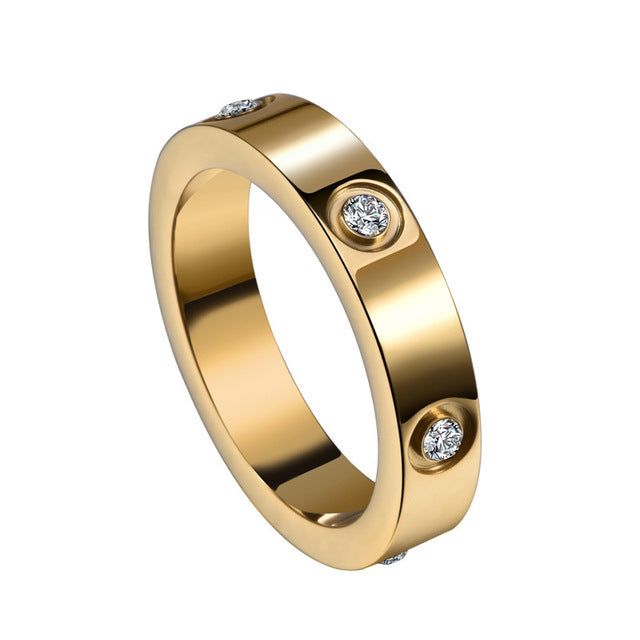 GOLD ETERNITY RING 18K